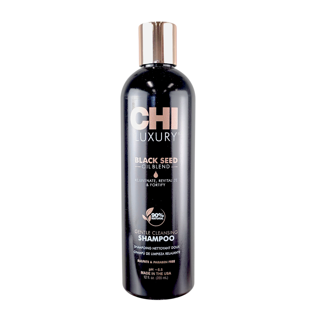 chi48-12-oz - CHI Luxury Black Seed Oil Blend Gentle Cleansing Shampoo-image1 chi48-12-oz - CHI Luxury Black Seed Oil Blend Gentle Cleansing Shampoo-image1
