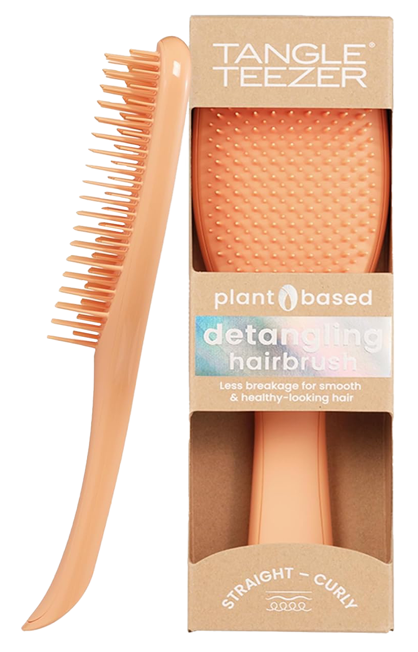 ttr17-sun-orange - tangle teezer detangling hair brush plant based