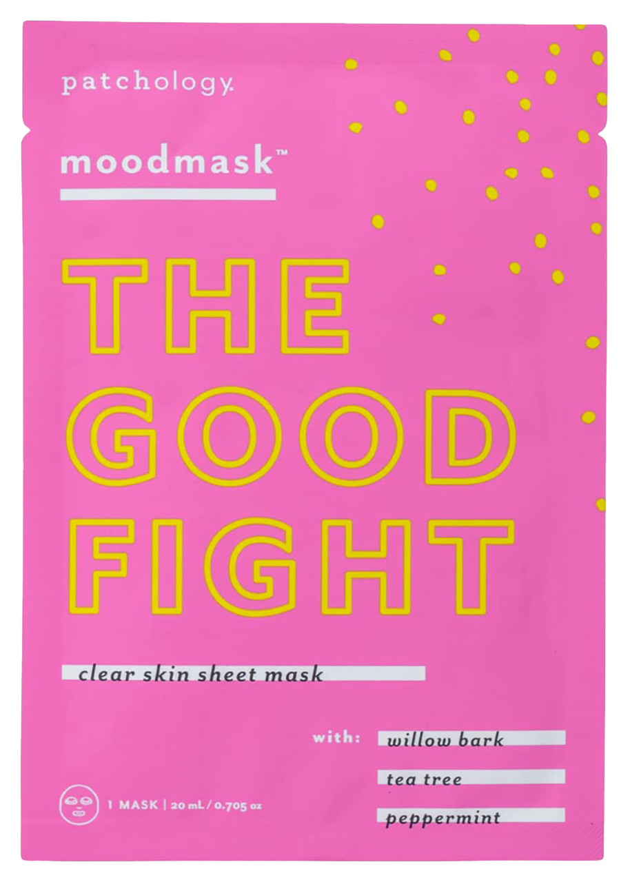 pat13-single - patchology moodmask the good fight sheet mask pat13-single - patchology moodmask the good fight sheet mask