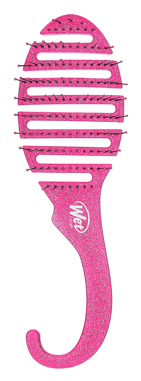 twb116-pink-glitter - the wet brush shower detangler twb116-pink-glitter - the wet brush shower detangler