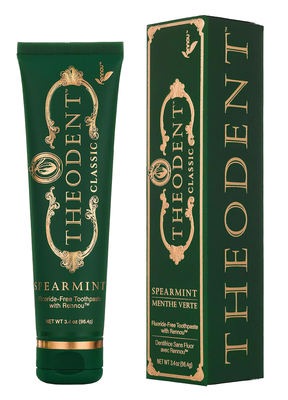 tho01-3-4-oz - theodent spearmint toothpaste