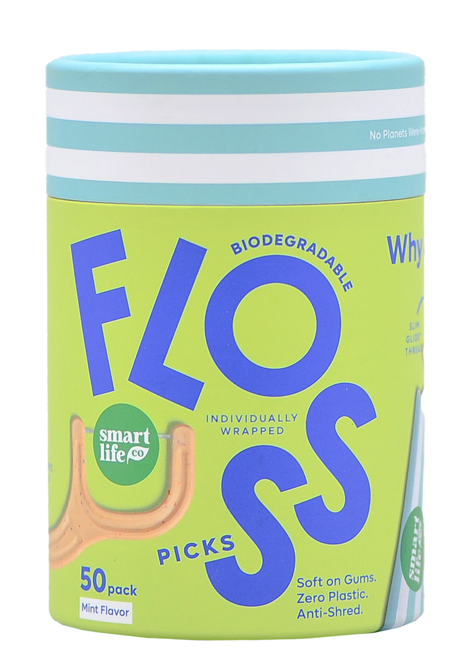 SmartLifeco Individual Wrapped Floss Picks