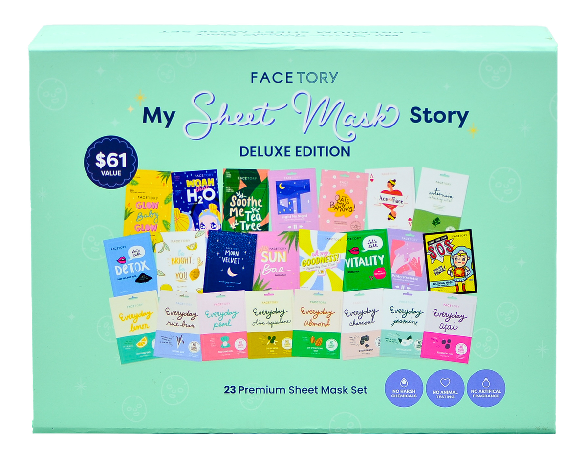 fry01-23-masks - Facetory My Sheet Mask Story Premium Sheet Mask Set-image1