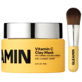Gleamin Vitamin C Clay Mask + Applicator Brush