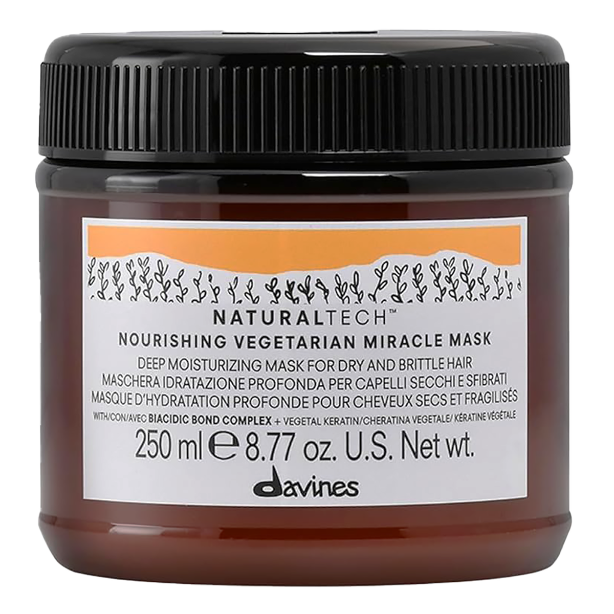 dav137-8-77-oz - Davines NaturalTech Nourishing Vegetarian Miracle Mask-image1