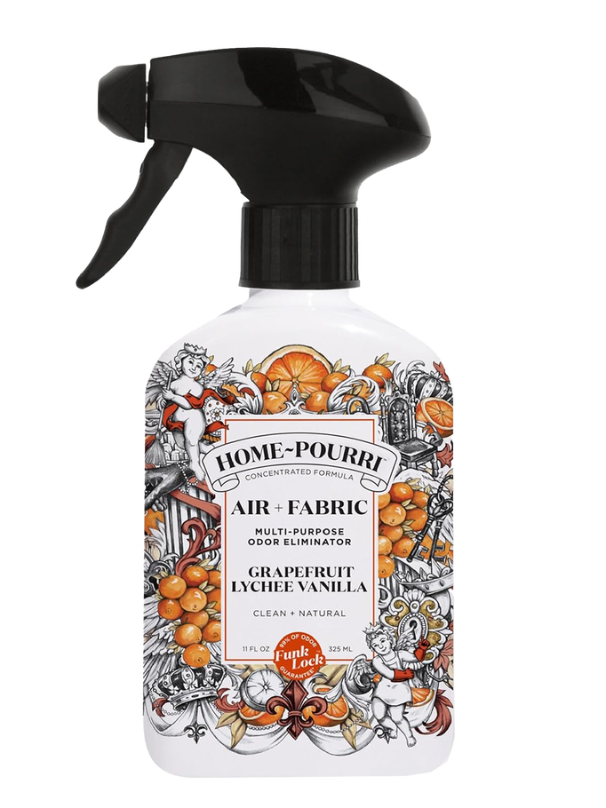 Home-Pourri Air+Fabric Multi-Purpose Odor Eliminator Grapefruit & Lychee Vanilla