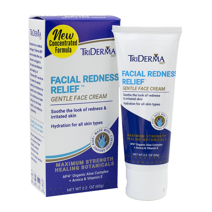 TriDerma MD Facial Redness Relief Gentle Face Cream