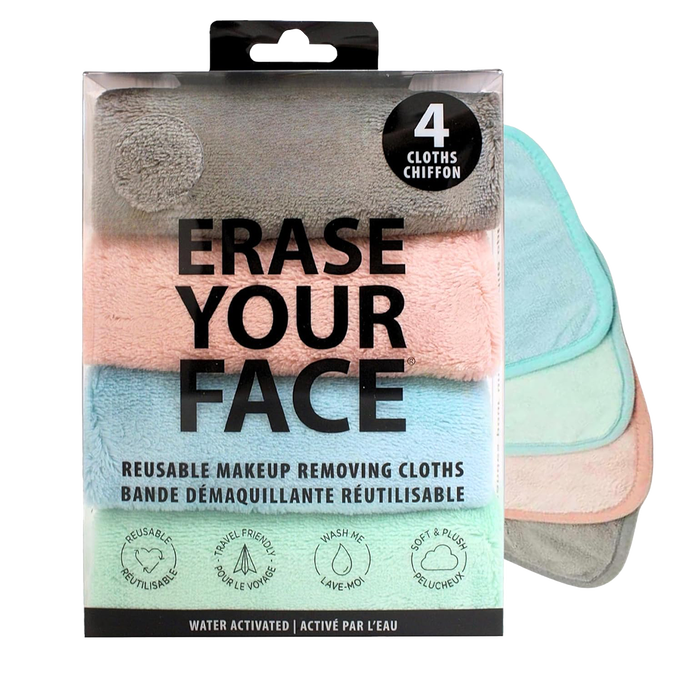 Danielle Creations Erase Your Face Reusable Makeup Removing Cloths