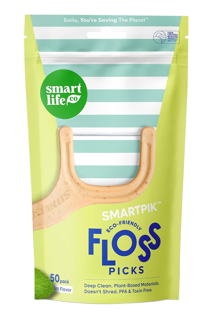 SmartLifeco Biodegradable Floss Picks