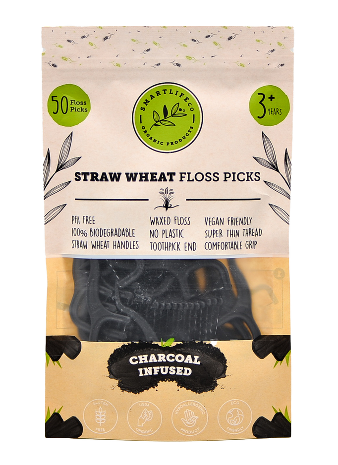 SmartLifeco Biodegradable Floss Picks