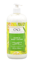 CND Nail Products Scentsations Citrus & Green Tea Hand & Body Lotion