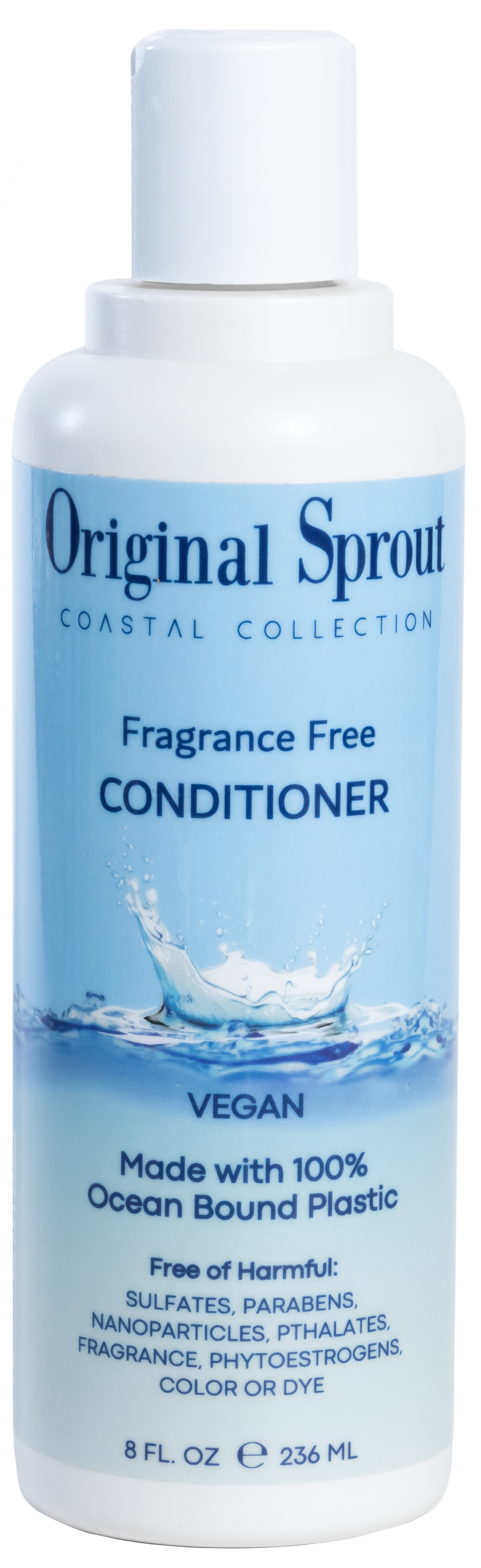 ost11-8-oz - Original Sprout Coastal Collection Fragrance Free Conditioner-image1