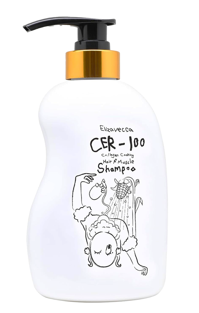 Elizavecca Cer-100 Collagen Coating Hair A+ Muscle Shampoo Elizavecca Cer-100 Collagen Coating Hair A+ Muscle Shampoo