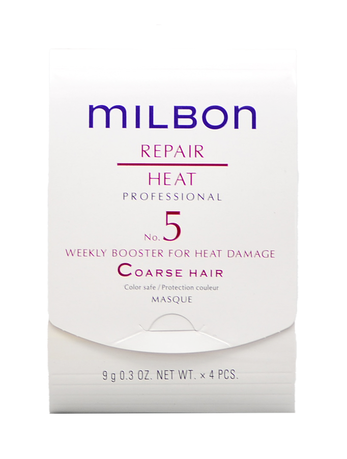 Milbon Repair Heat No. 5 Weekly Booster For Heat Damage Coarse Hair