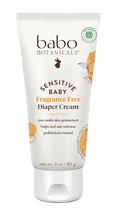 Babo Botanicals Sensitive Baby Diaper Rash Cream Frangrance Free