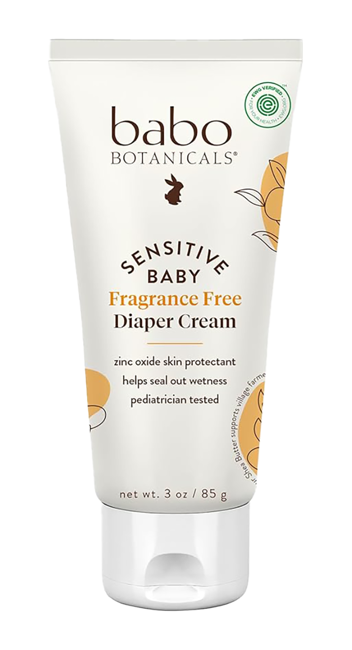 bbo20-3-oz - Babo Botanicals Sensitive Baby Diaper Rash Cream Frangrance Free-image1 bbo20-3-oz - Babo Botanicals Sensitive Baby Diaper Rash Cream Frangrance Free-image1