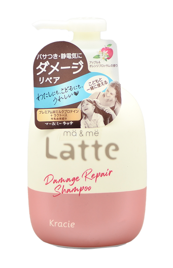 16.6 oz, Kracie ma & me Latte Damage Repair Shampoo | SleekShop