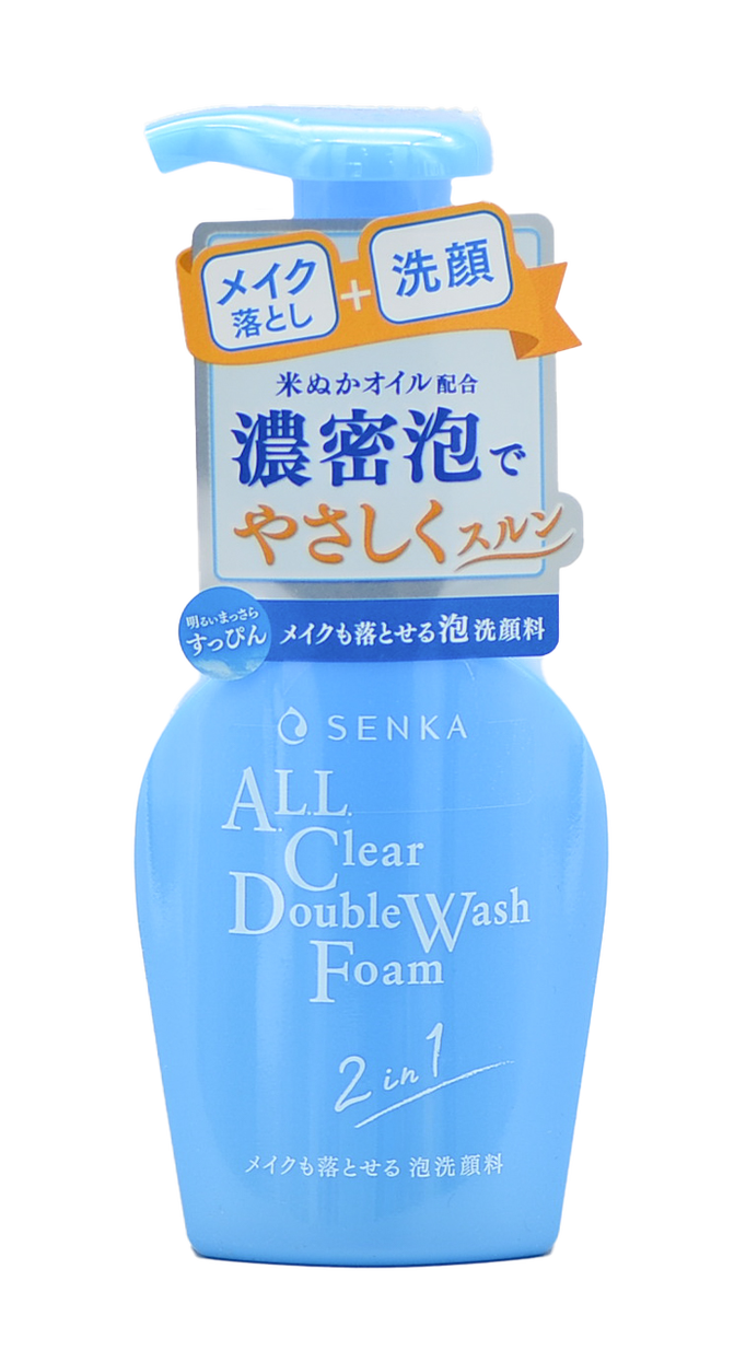 Shiseido Senka All Clear Double Wash Foam