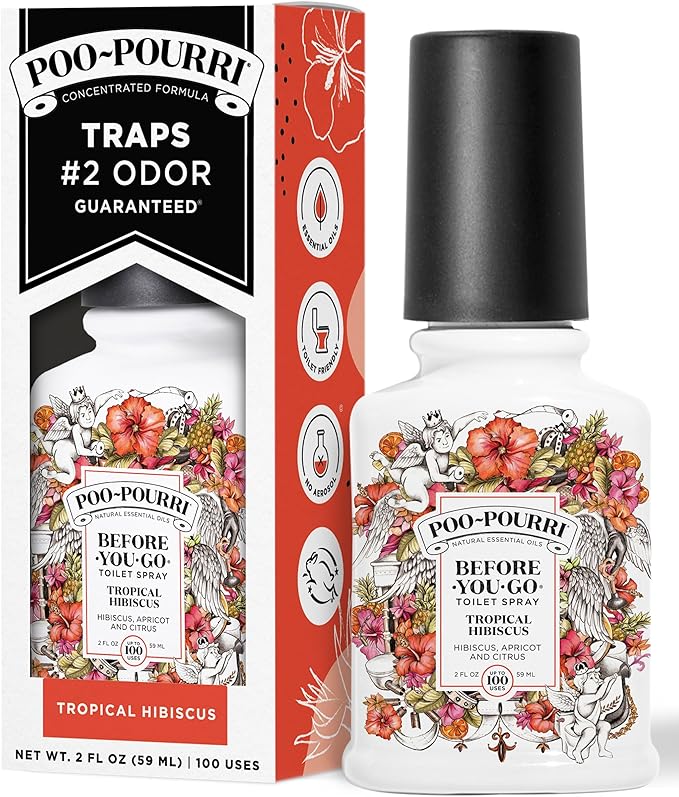 Poo-Pourri Before-You-Go Toilet Spray Tropical Hibiscus Poo-Pourri Before-You-Go Toilet Spray Tropical Hibiscus