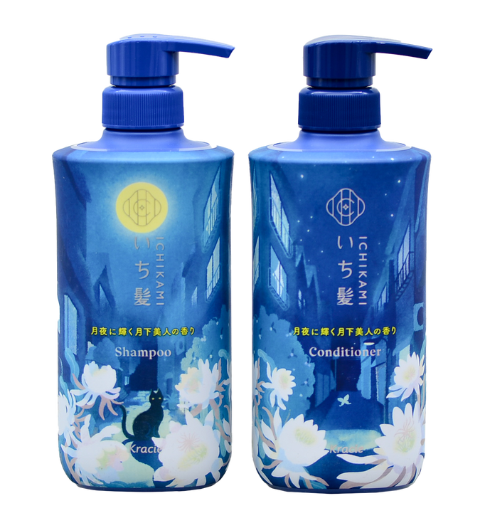 Kracie Ichikami Gekkabijin Shampoo & Conditioner Set