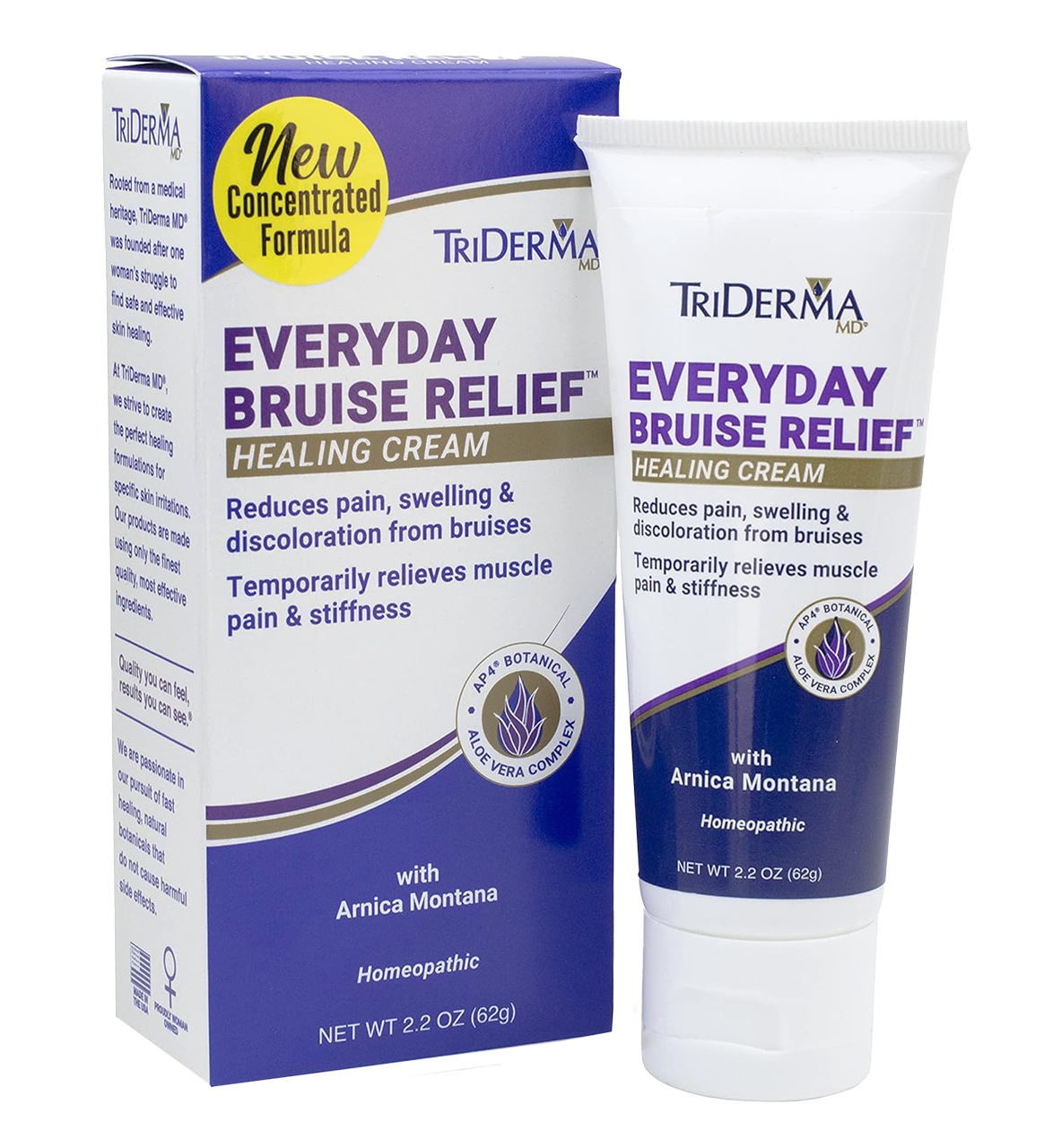 tmd05-2-2-oz - TriDerma MD Everyday Bruise Relief Healing Cream-image1