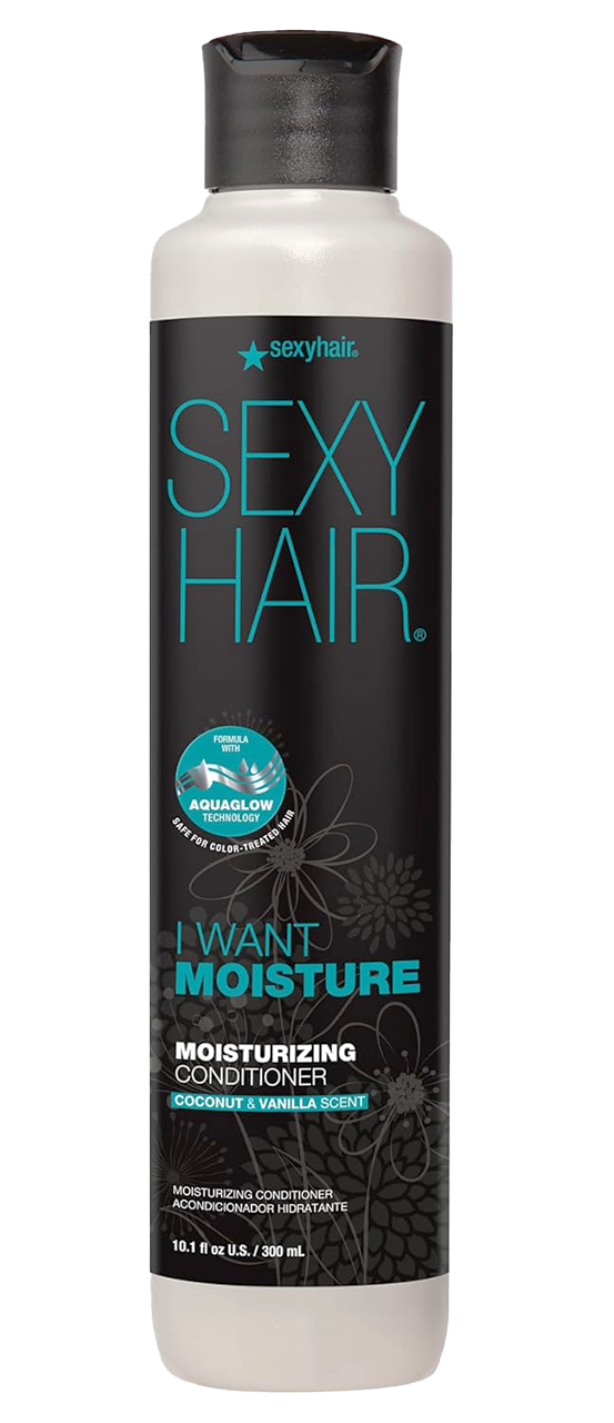 sxh160-10-1-oz - Sexy Hair I Want Moisture Moisturizing Conditioner-image1
