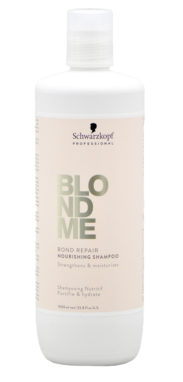 sch507-33-8-oz - Schwarzkopf Professional BlondMe Bond Repair Nourishing Shampoo-image1