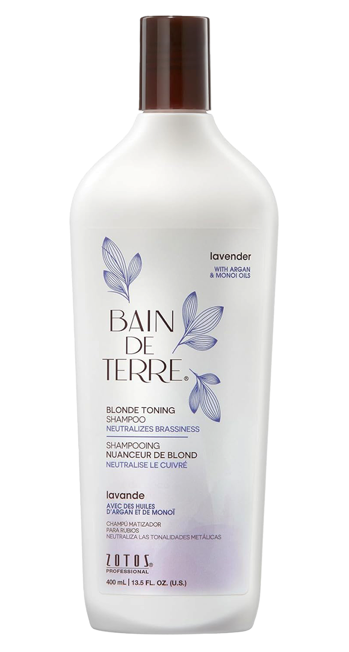 Bain De Terre Lavender Blonde Toning Shampoo
