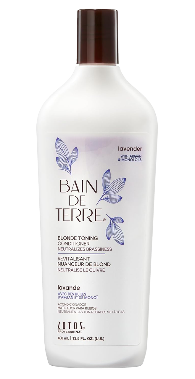 bdt48-13-5-oz - Bain De Terre Lavender Blonde Toning Conditioner-image1