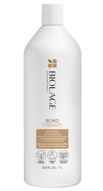 Shampoing Biolage Bond Therapy - 1000ml - Pour Cheveux Endommagés - Neuf