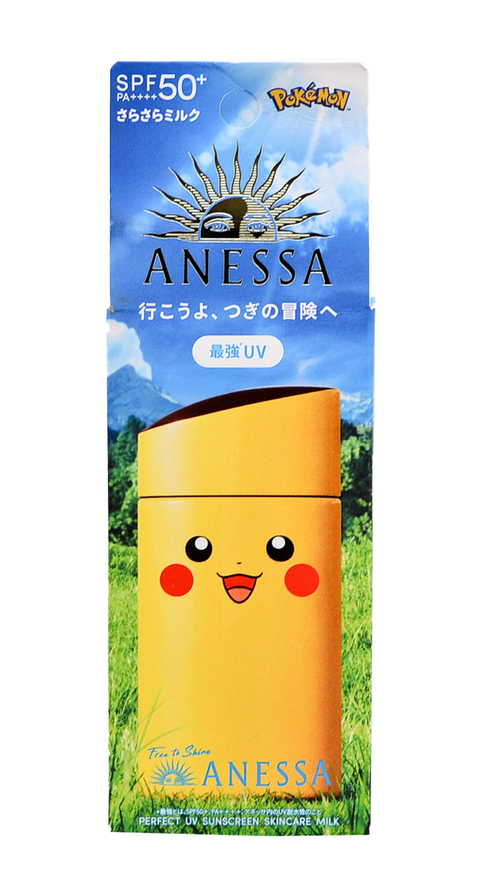 Shiseido Anessa Pokemon Perfect UV Sunscreen Skincare Milk Shiseido Anessa Pokemon Perfect UV Sunscreen Skincare Milk