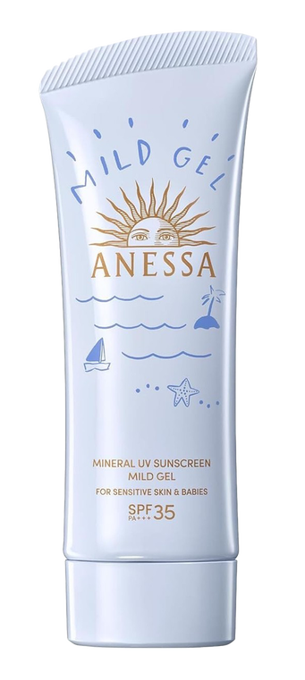 3.17 oz, Shiseido Anessa Mineral UV Sunscreen Mild Gel SPF 35 PA
