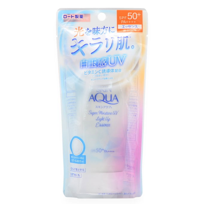 Skin Aqua Super Moisture UV Light Up Essence SPF50+ PA++++ Skin Aqua Super Moisture UV Light Up Essence SPF50+ PA++++