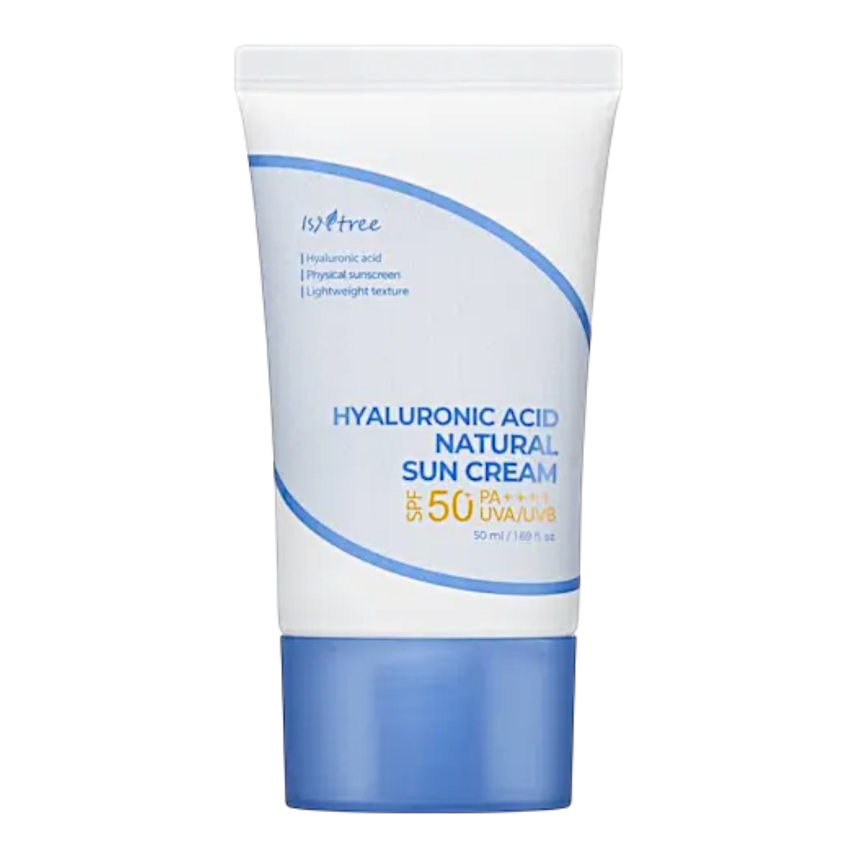 isn06-1-69-oz - Isntree Hyaluronic Acid Natural Sun Cream SPF50+ PA++++-image1