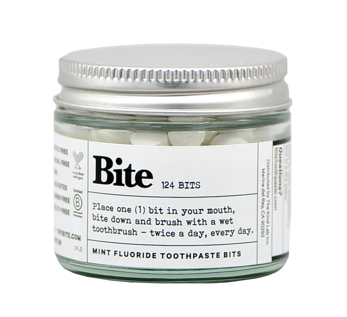 Bite Toothpaste Bits with Fluoride