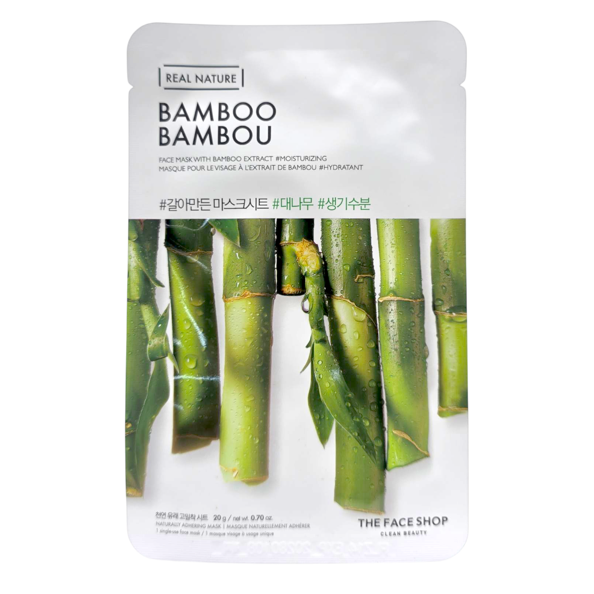 tfs01-bamboo - The Face Shop Real Nature Face Mask-image1