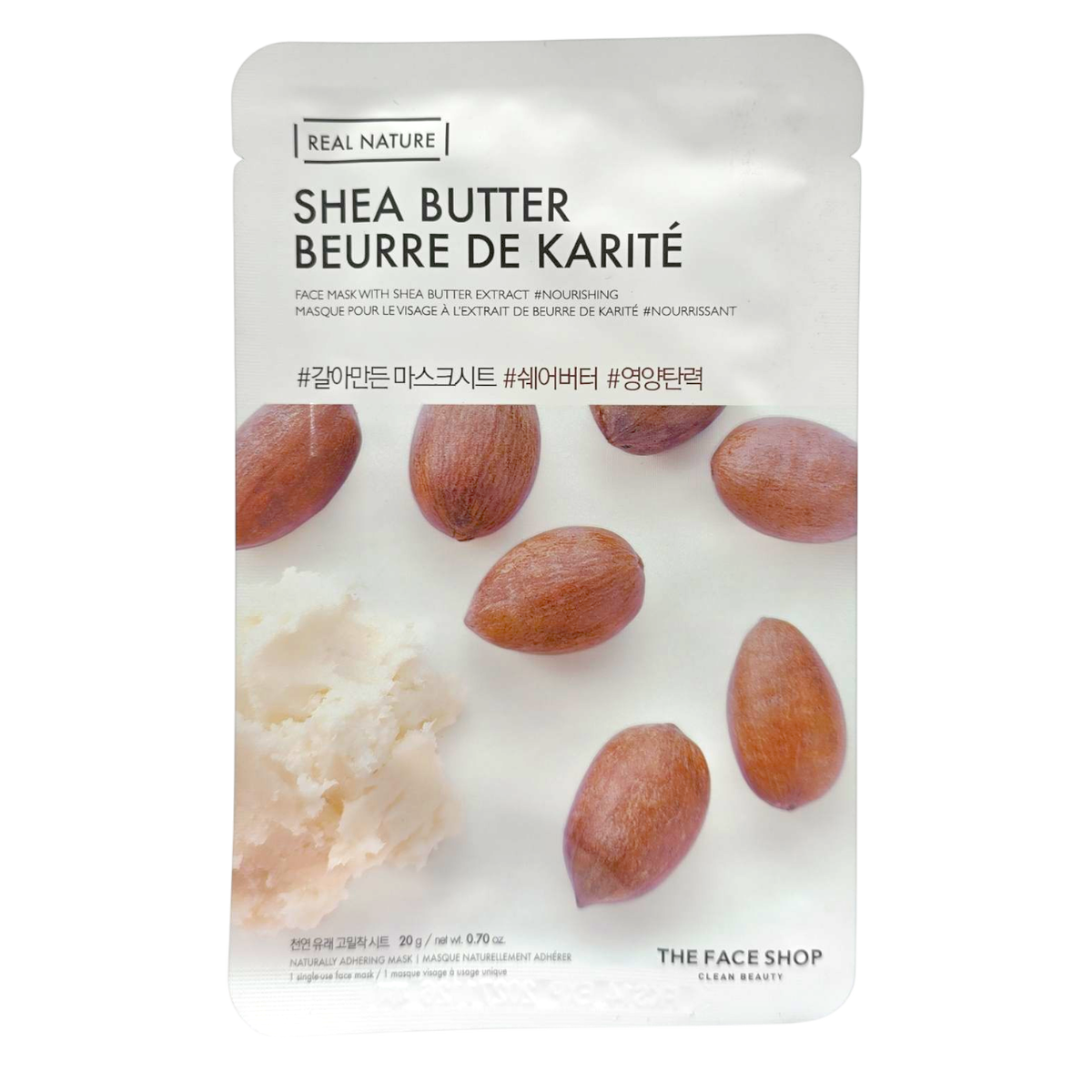 tfs01-shea-butter - The Face Shop Real Nature Face Mask-image1