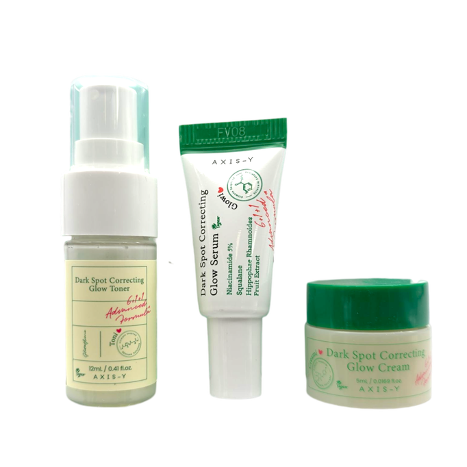 Axis-Y The Mini Glow Trio Dark Spot Correcting Set