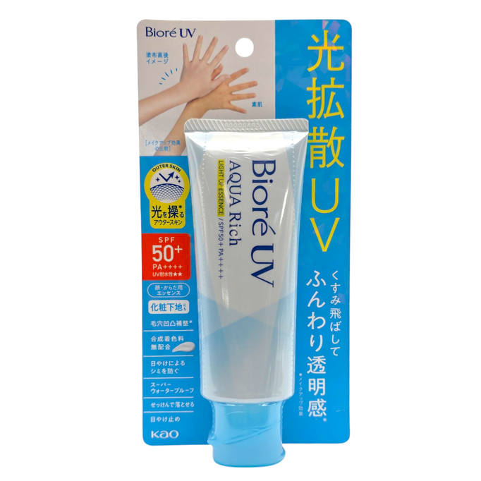 Biore UV Aqua Rich Light Up Essence SPF50+ PA++++ Biore UV Aqua Rich Light Up Essence SPF50+ PA++++