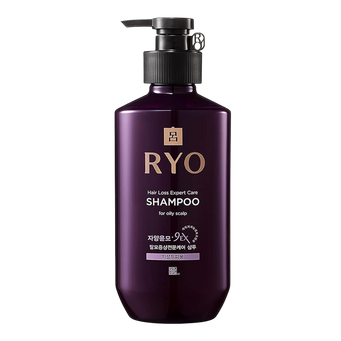 13.5 oz, RYO Hair Loss Expert Care 9EX Shampoo For Oily Scalp