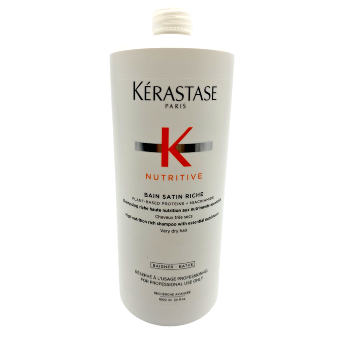 Kerastase Nutritive Bain Satin Riche High Nutrition Shampoo for Very Dry Hair
