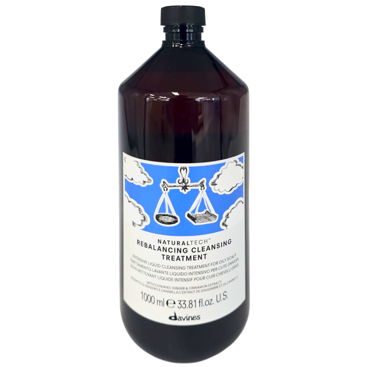 dav128-33-8-oz - Davines NaturalTech Rebalancing Cleansing Treatment dav128-33-8-oz - Davines NaturalTech Rebalancing Cleansing Treatment
