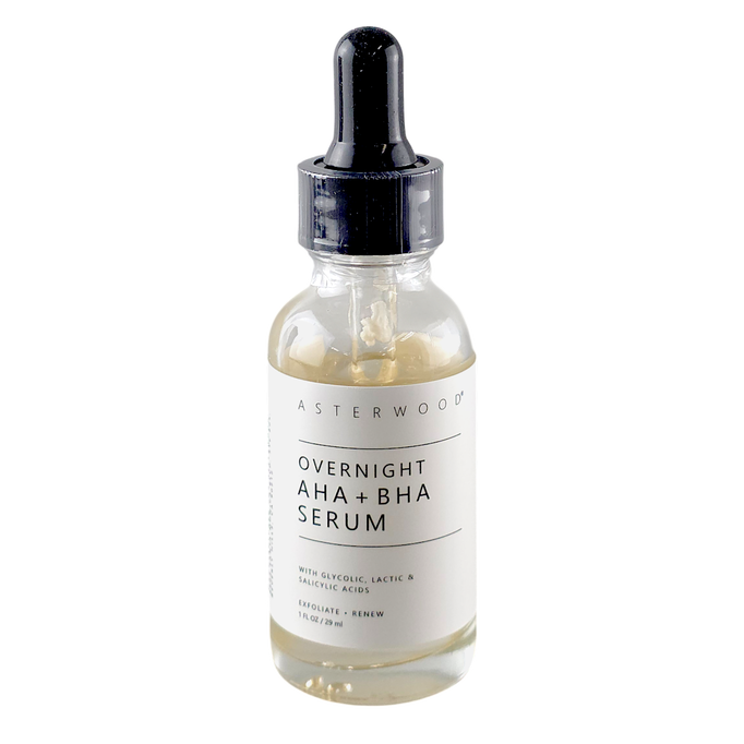 Asterwood Overnight Exfoliating Aha+Bha Serum Asterwood Overnight Exfoliating Aha+Bha Serum