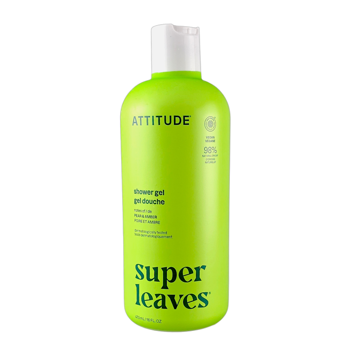 Attitude Super Leaves Pear & Amber Shower Gel Attitude Super Leaves Pear & Amber Shower Gel