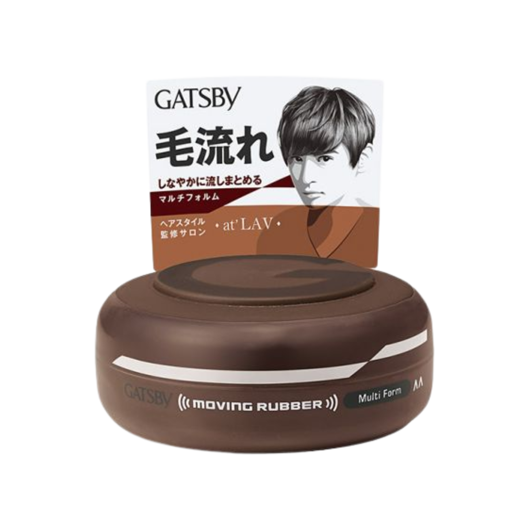 grm15-2-8-oz - GATSBY Moving Rubber Multi Form Strong Hold Sleek Movement Wax-image1 grm15-2-8-oz - GATSBY Moving Rubber Multi Form Strong Hold Sleek Movement Wax-image1