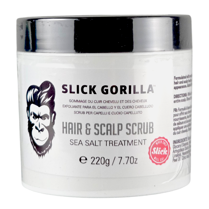 Slick Gorilla Sea Salt Scalp Scrub Deep Exfoliating Anti-Dandruff Treatment Slick Gorilla Sea Salt Scalp Scrub Deep Exfoliating Anti-Dandruff Treatment