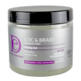 Design Essentials Loc & Braid Styling Gel Castor Oil Infusion Strong Hold Gel