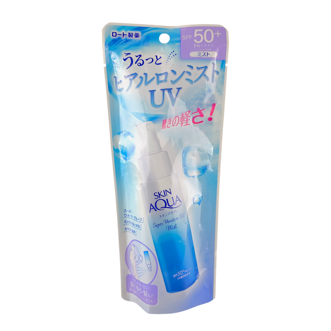 Skin Aqua Super Moisture UV Mist SPF50+ PA++++ Skin Aqua Super Moisture UV Mist SPF50+ PA++++