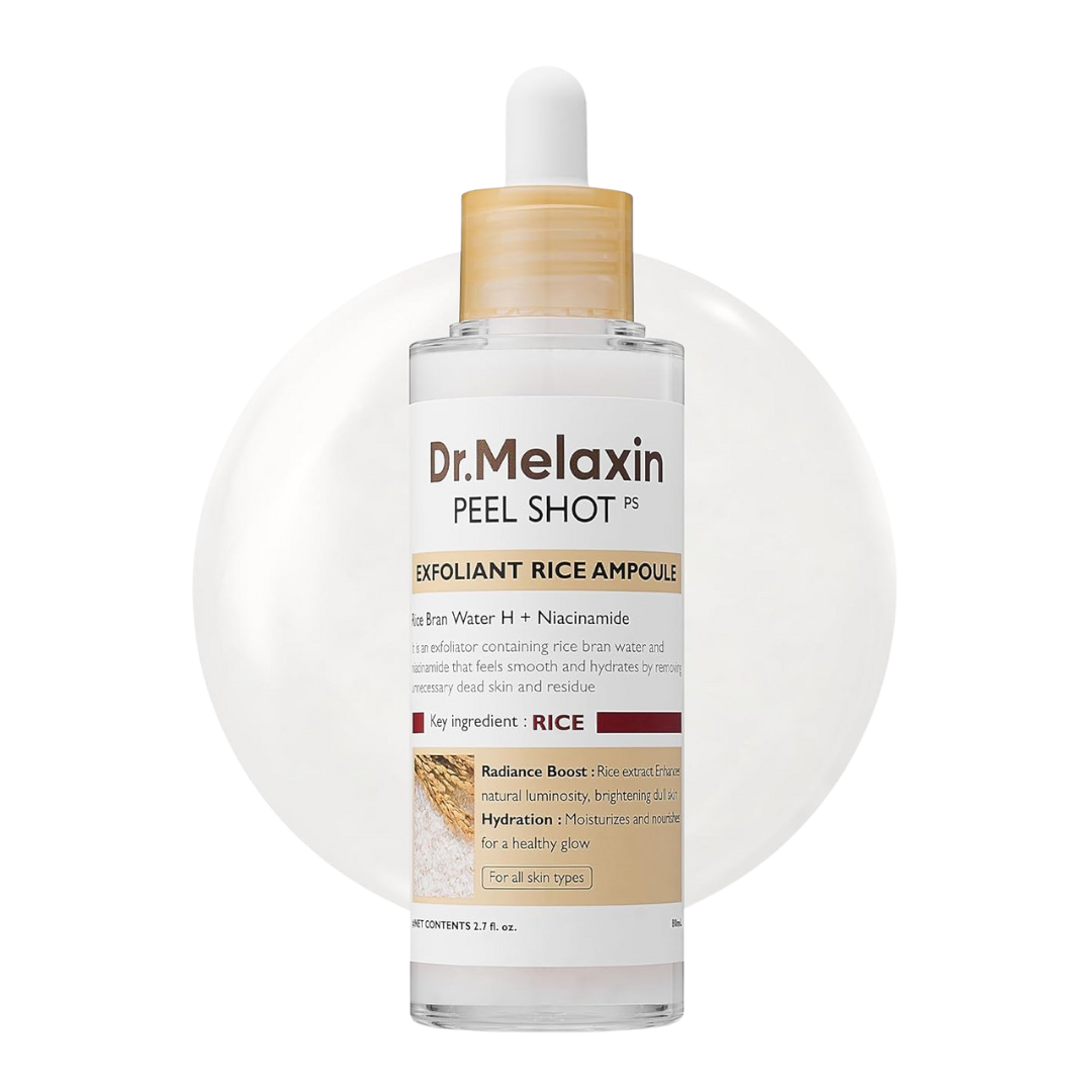 dml08-2-7-oz - Dr.Melaxin Peel Shot Glow White Rice Ampoule Rice Water-image1 dml08-2-7-oz - Dr.Melaxin Peel Shot Glow White Rice Ampoule Rice Water-image1