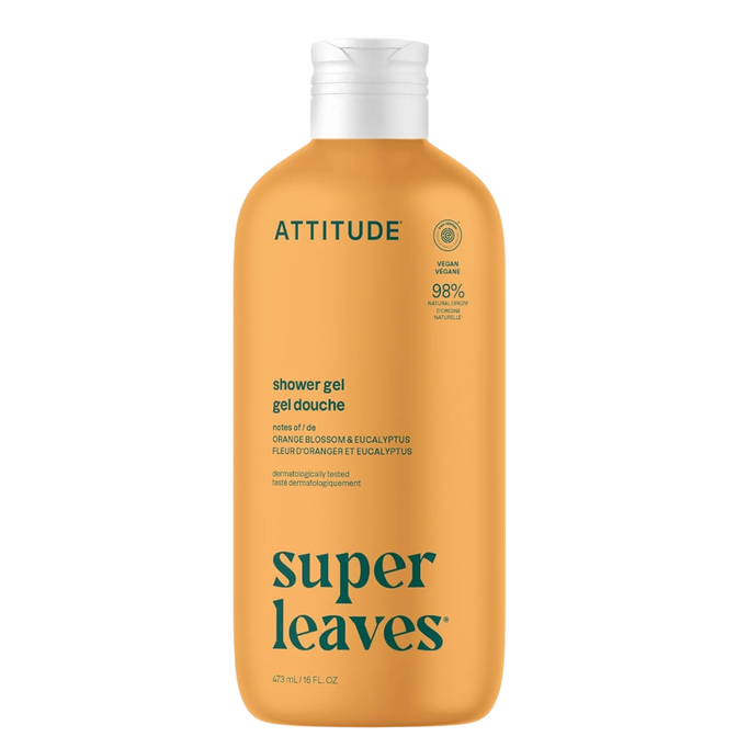 Attitude Super Leaves Energizing Shower Gel Orange Leaves Attitude Super Leaves Energizing Shower Gel Orange Leaves
